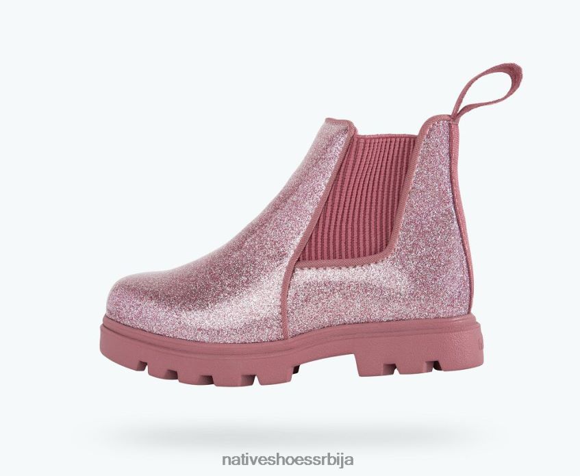 клинци кенсингтон треклите глиттер Native Shoes обућа 6X8R0J253 розе глиттер/ темпле розе