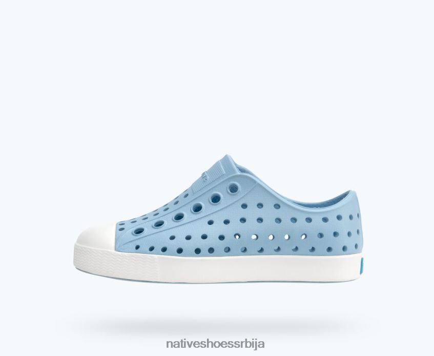 клинци јефферсон Native Shoes обућа 6X8R0J139 небо плаво/ шкољка бела