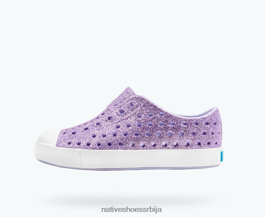 клинци јефферсон блинг Native Shoes обућа 6X8R0J147 прах блинг/ шкољка бела