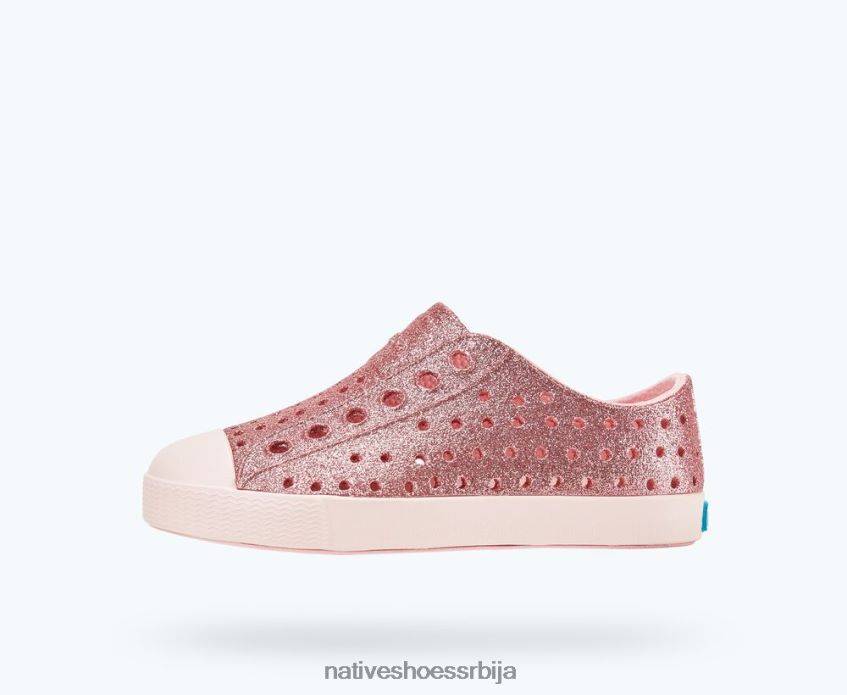 клинци јефферсон блинг Native Shoes обућа 6X8R0J157 розе розе блинг/ прах розе