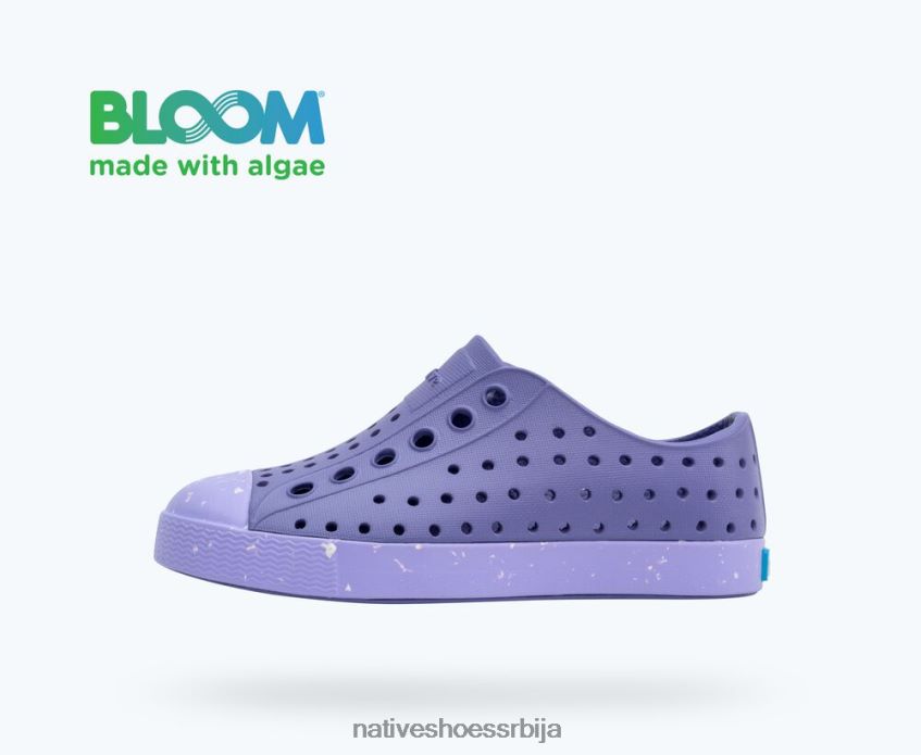 клинци јефферсон блоом Native Shoes обућа 6X8R0J194 измаглица љубичаста/ исцељујућа љубичаста/ мрље од шкољке