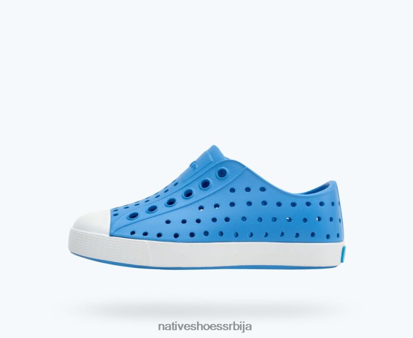 клинци јефферсон Native Shoes обућа 6X8R0J243 одмара плава/ шкољка бела