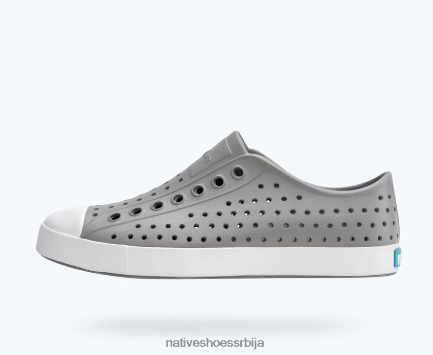 мушкарци јефферсон Native Shoes обућа 6X8R0J44 голуб сив/ шкољка бела